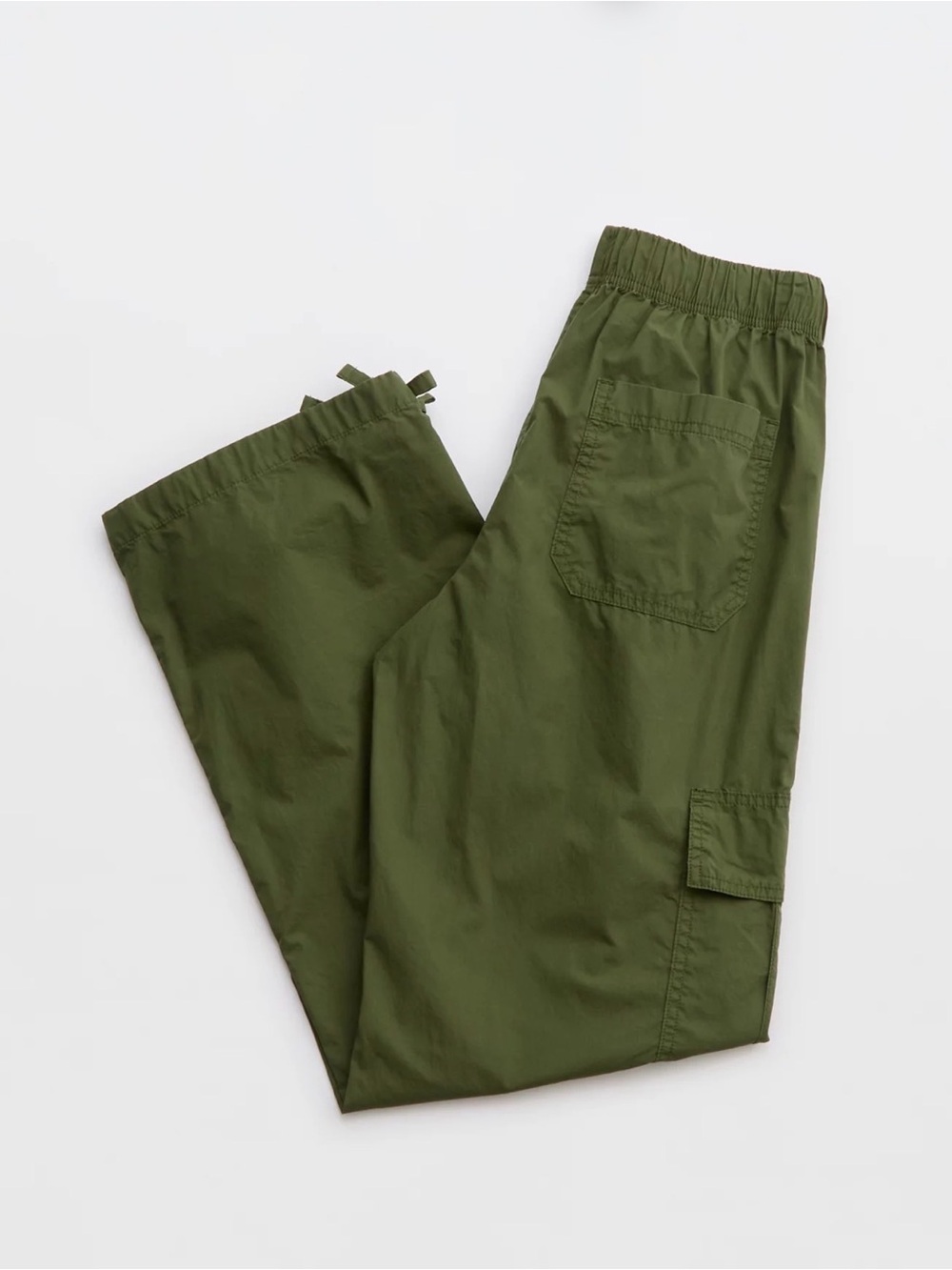 Aerie Avenue Baggy Cargo Utility Pant Olive Green (M/8) - Picture 6 of 15